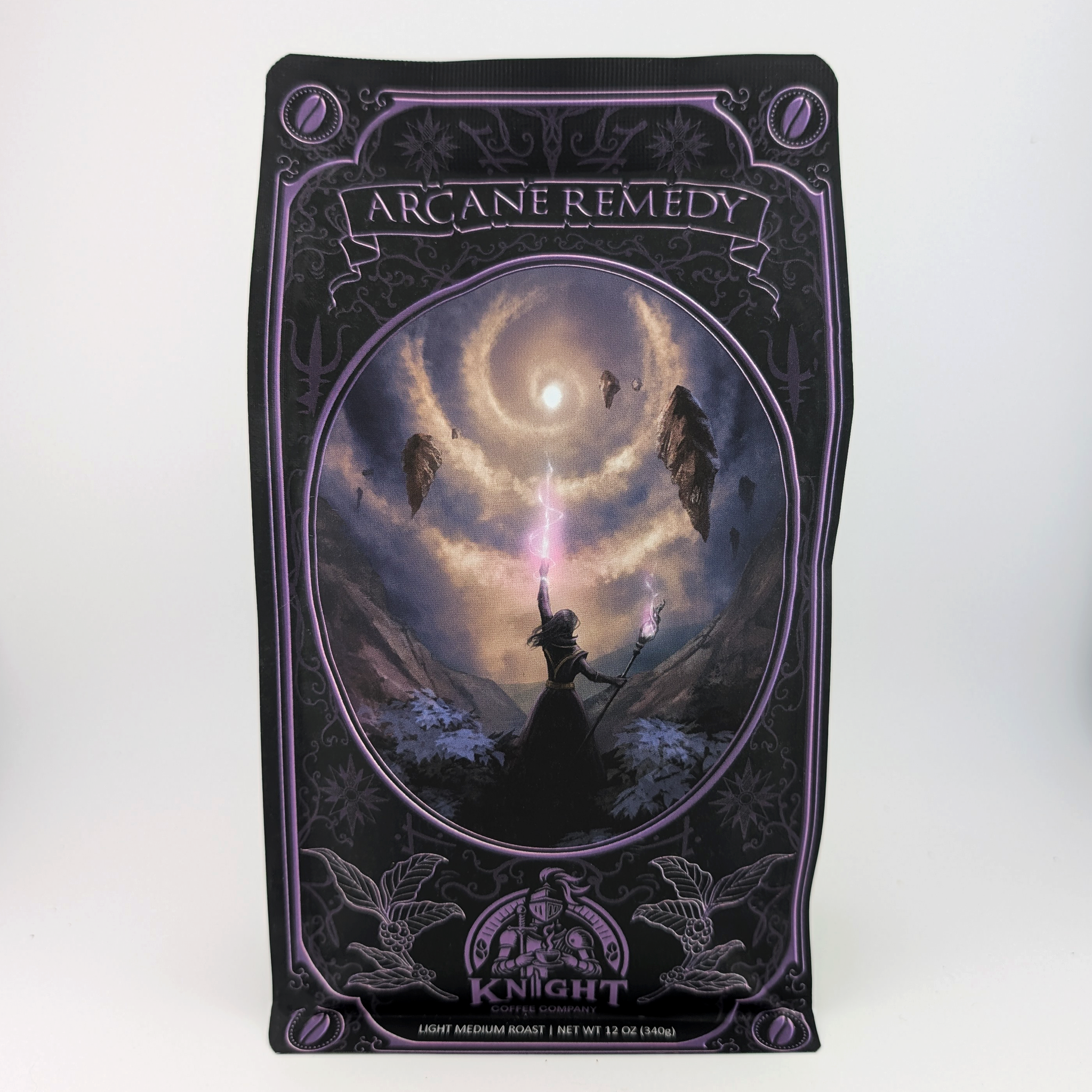 Arcane Remedy 12oz Bag Light-Medium Roast Coffee Ground or Whole Bean