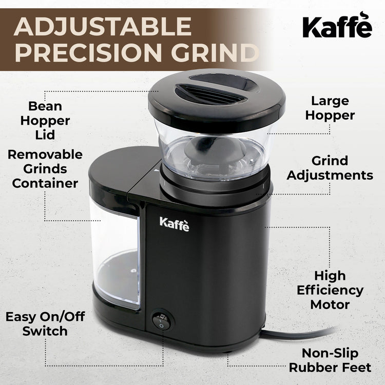 Kaffe - Electric Burr Coffee Grinder - 5.5 oz