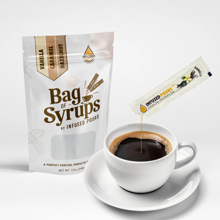 Original Variety Pack Syrup Packets: Vanilla, Caramel, Hazelnut