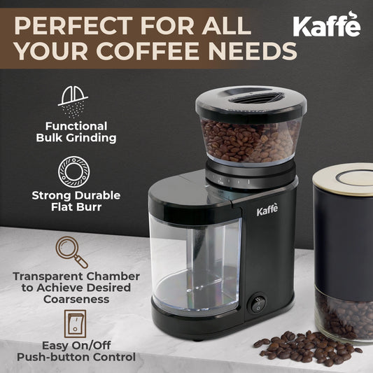 Kaffe - Electric Burr Coffee Grinder - 5.5 oz